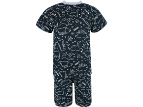 Chlapecké pyžamo s krátkým rukávem dinosauři