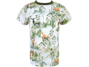 Chlapecké tričko s krátkým rukávem Lesní zvířata