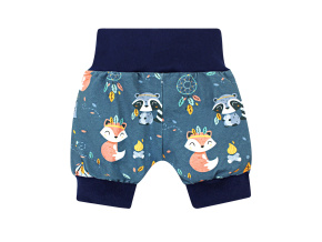 Chlapecké kraťasy pro miminka zvířátka a teepee