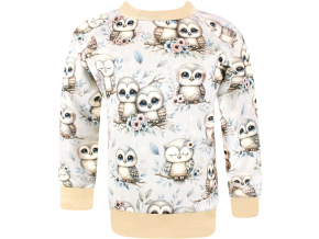 Dívčí mikina sovičky