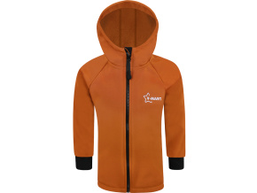 PREMIUM Chlapecká softshellová bunda hnědá