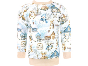 Dětská mikina Zimní krajina