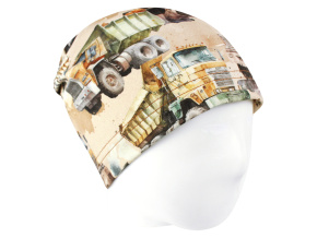 Chlapecká jarní podzimní čepice Nákladní auta