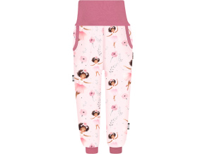 Dívčí softshellové kalhoty Baletky