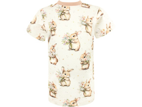 Dětské tričko s krátkým rukávem Zajíčci