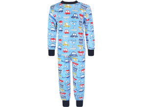 Chlapecké rostoucí pyžamo auta a vrtulníky