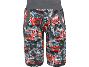 Chlapecké bermudy hasiči