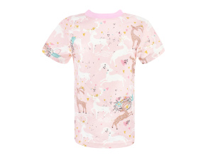 Dívčí tričko s krátkým rukávem Srnky