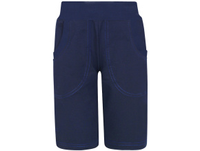 Chlapecké tmavě modré bermudy