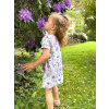 Dívčí šaty kytičky foto2