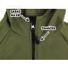 Chlapecká PREMIUM khaki softshellová bunda detail taháčku