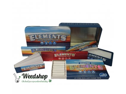 Elements starter box darkove baleni out