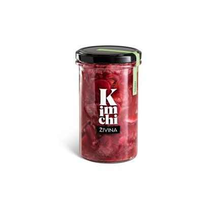 Kimchi Fenykl od Živiny je pikantní fermentovaná zelenina plná probiotik, vitamínů a vlákniny. Vegan a vyrobeno v ČR.