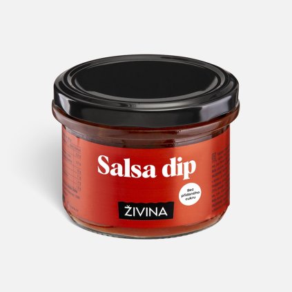 Salsa dip – mexická rajčatová omáčka k nachos a do tortilly, bez přidaného cukru 200 g