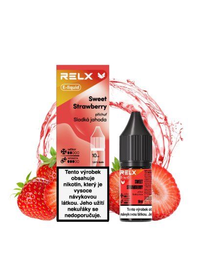 Sweet Strawberry fruit+splashes