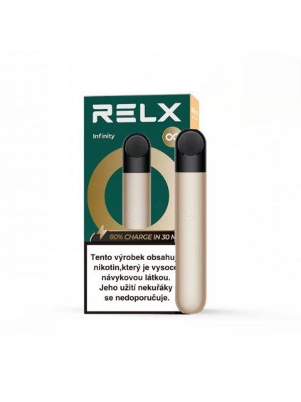 RELX Infinity zařízení – zlaté