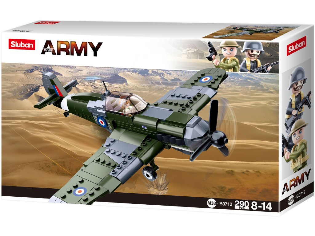 Sluban Army M38-B0712 Britský stíhač