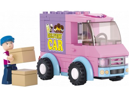 Sluban Girls Dream Town M38-B0520 Zmrzlinové auto