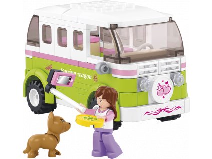 Sluban Girls Dream Town M38-B0523 Obytné auto