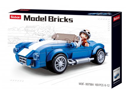 Sluban Model Bricks M38-B0706A Sportovní vůz