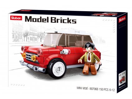 Sluban Model Bricks M38-B0706B Mini vůz