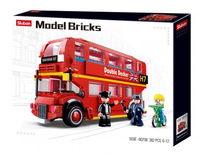 Sluban Model Bricks M38-B0708 Double Decker