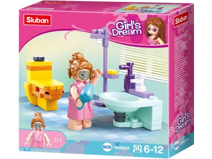 Sluban Girls Dream M38-B0800A Koupelna