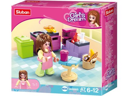 Sluban Girls Dream M38-B0800B Kuchyň