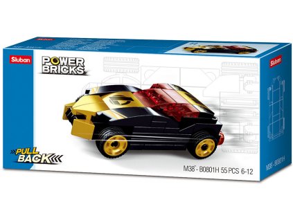 Sluban Power M38-B0801H Natahovací auto Černý vítěz