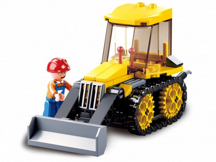 Sluban Town Stavitelé  M38-B0377D Malý Buldozer