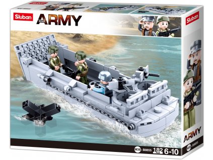 Sluban Army WW2 M38-B0855 Vyloďovací člun