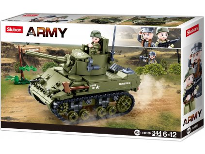 Sluban Army WW2 M38-B0856 Malý spojenecký tank