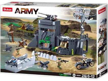 Sluban Army N38-B0861 Atlantický val - vylodění Spojenců
