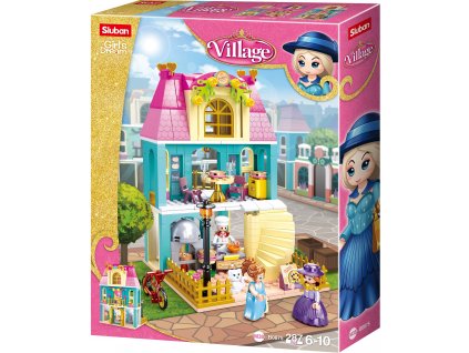 Sluban Girls Dream Village M38-B0875 Dobová restaurace - pizzerie