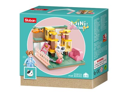 Sluban Mini Handcraft M38-B0919D Koutek pro kočky
