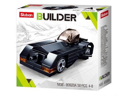 Sluban Builder M38-B0920A Černý bourák