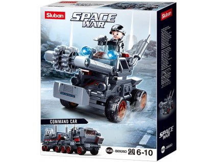 Sluban Space War 6into1 M38-B0926D Útočný vůz