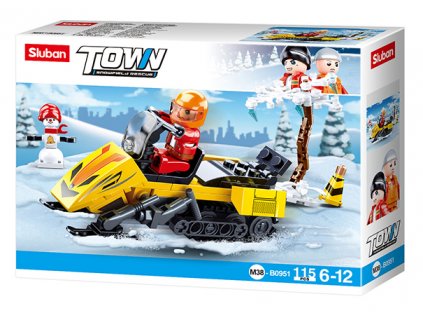Sluban Town M38-B0951 Sněžný záchranný skůtr