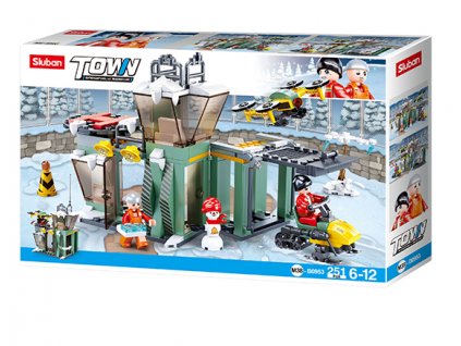 Sluban Town M38-B0953 Záchranná základna