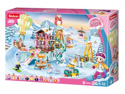 Sluban Girls Dream M38-B0962 Zimní zábavné středisko