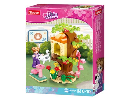 Sluban Girls Dream M38-B0970A Kočičí domeček na stromě