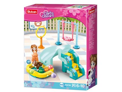 Sluban Girls Dream M38-B0970E Hřiště pro pejsky
