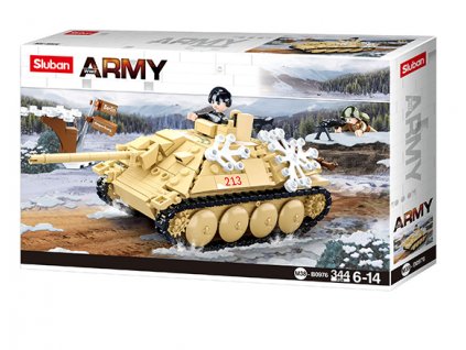 Sluban Army Bitva o Budapešť M38-B0976 Stíhač tanků