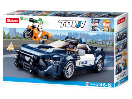Sluban Town M38-B1063 Policejní sportovní vůz