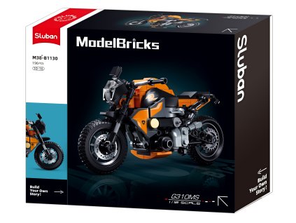 Sluban Model Bricks M38-B1130 Motorka G310