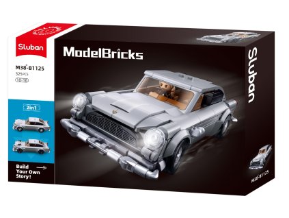 Sluban Model Bricks M38-B1125 Auto tajného agenta