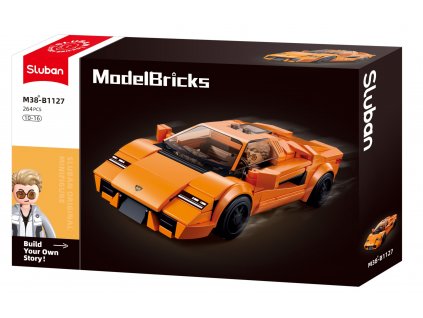 Sluban Model Bricks M38-B1127 Sportovní vůz model 2020