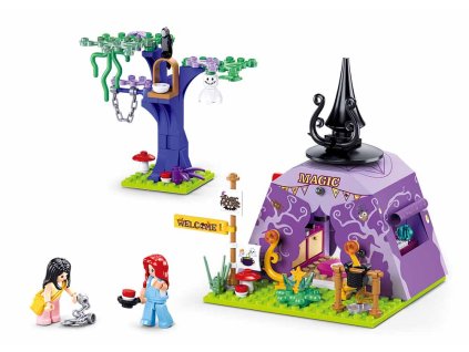 41996 sluban carodejky stan v lese