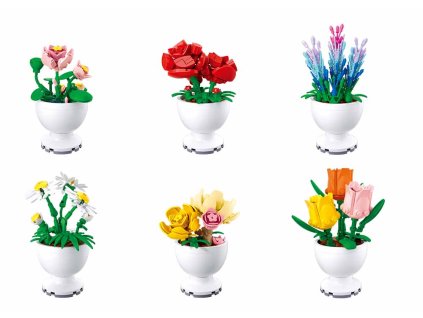 42065 sluban kvetiny jarni display 6ks