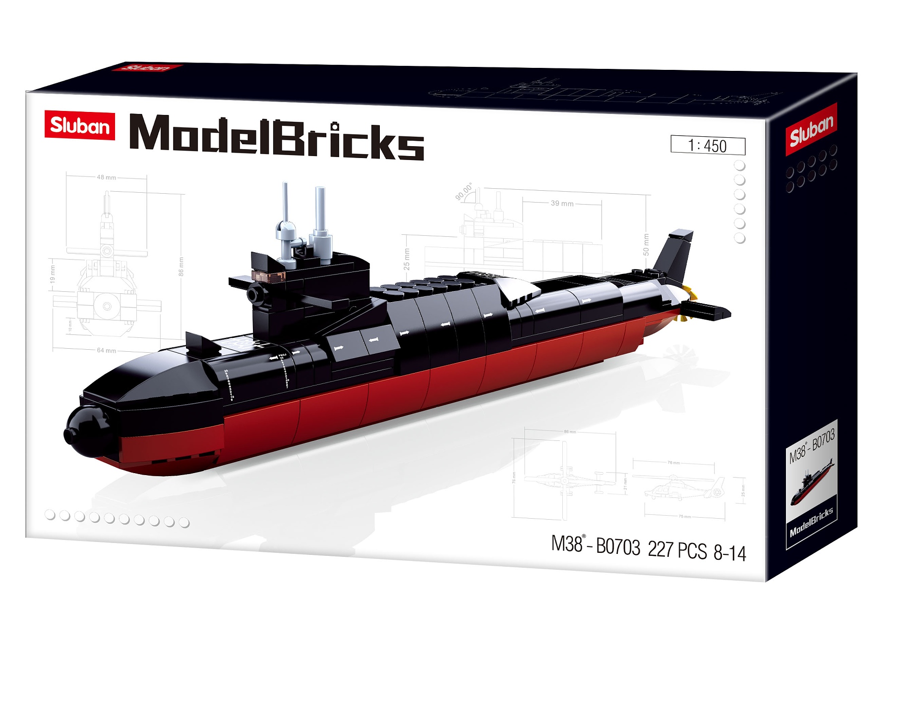 Sluban Modely M38-B0703 Ponorka